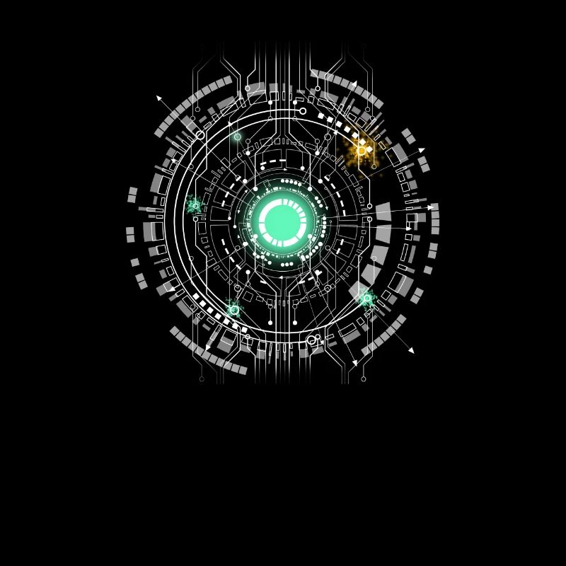 nerd CPU core ordinateur code pc carte spatiale