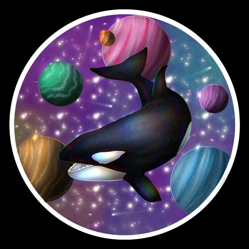 orca in space