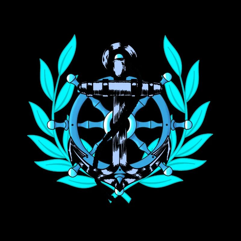 Ancre de volant Maritime Seafarers Ahoy Ship