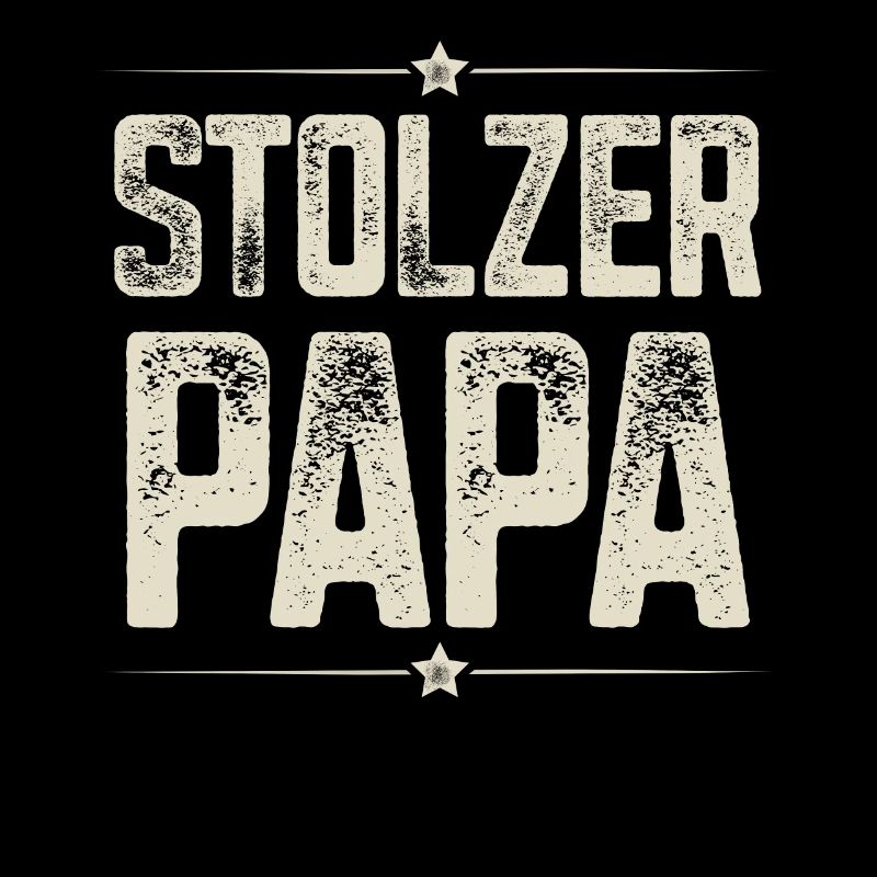 Stolzer Papa