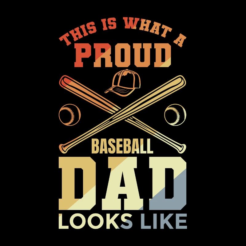 Funny baseball dad