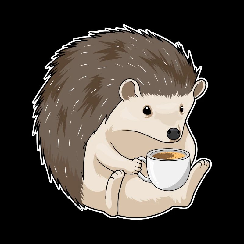 Igel Tasse Kaffee