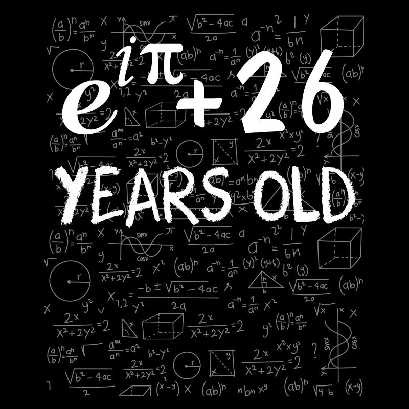 25. Geburtstag 25 Jahre Euler Identity