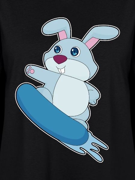 Rabbit Snowboarder Snowboard