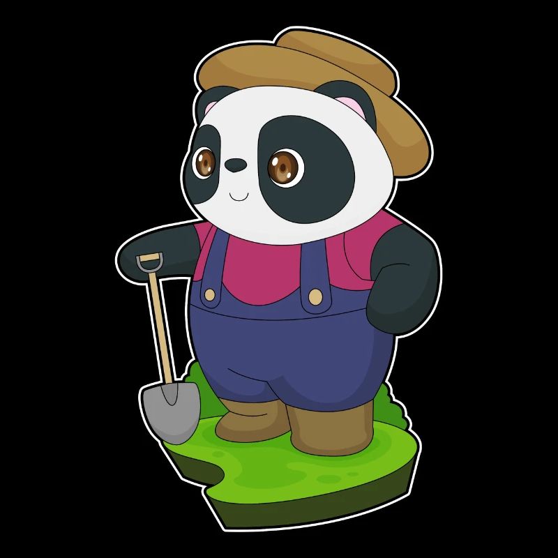 Ferme de pelles Panda Farmer