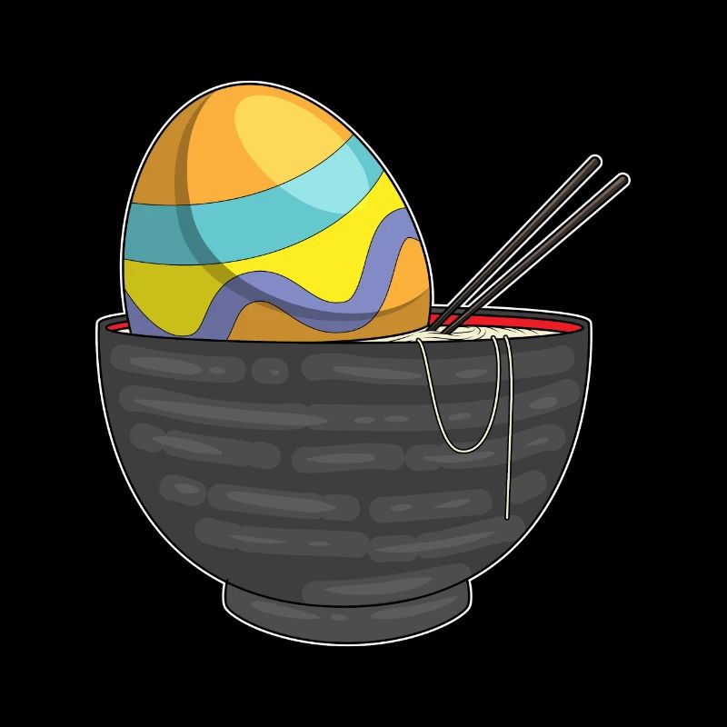 Easter Egg Easter Ramen