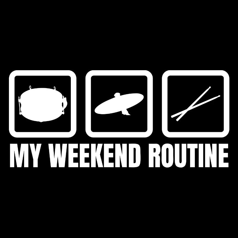 Routine du week-end du batteur