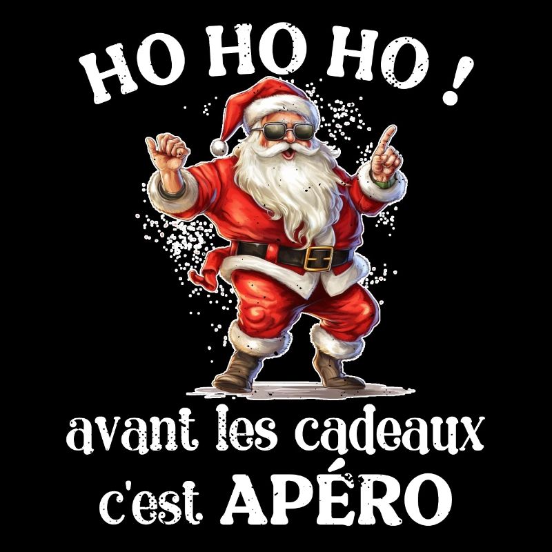 Pull Moche De Noël Humour Père Noel Apéro Cadeau