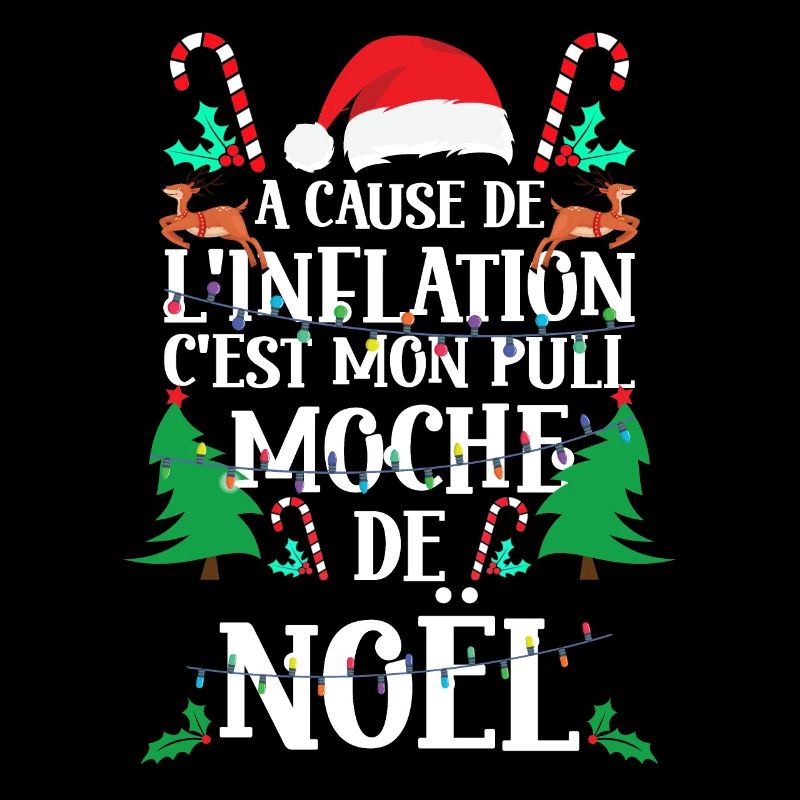 C'est Mon Pull Moche De Noël Inflation Cadeau