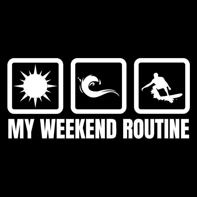 Ma routine du week-end
