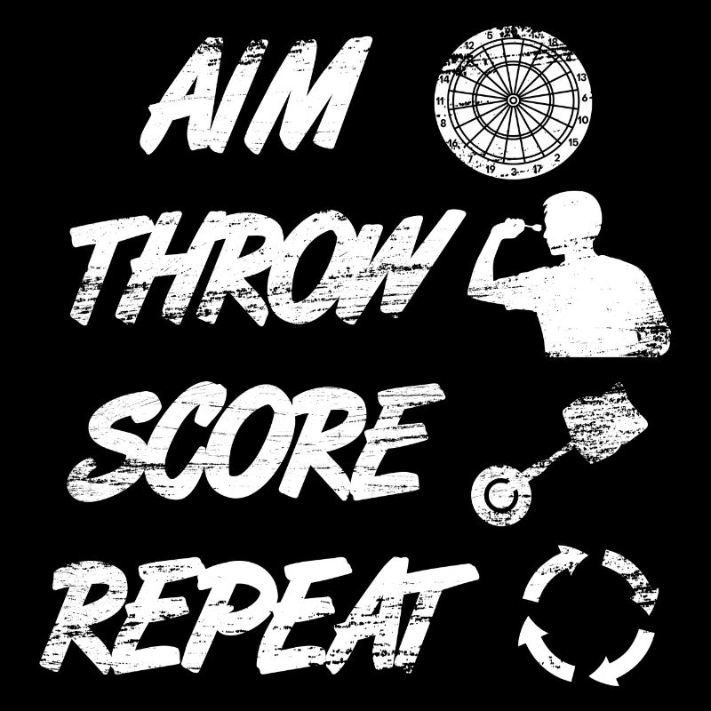 viser, lancer, pointer, répéter