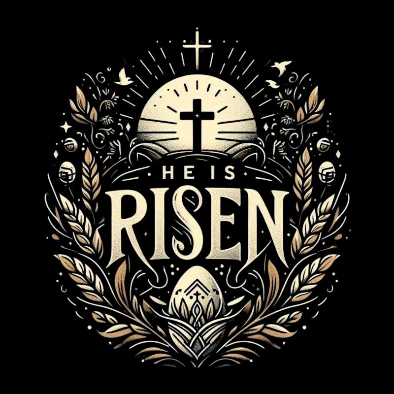 He is Risen Cross & Light