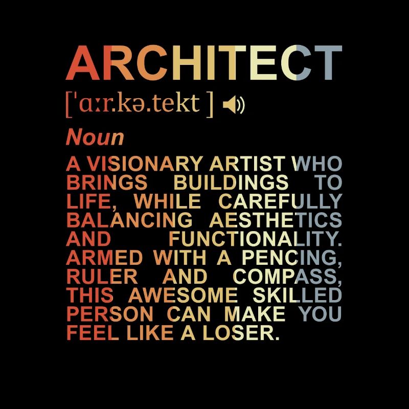 Architecte Explication des termes