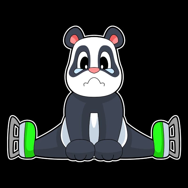 Patins à glace Panda