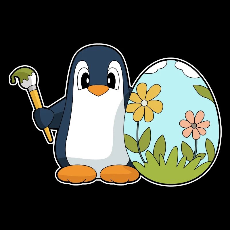 Penguin Easter Easter Egg