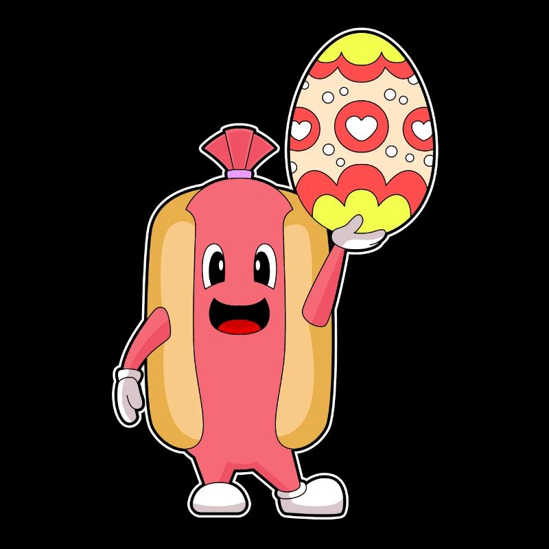 Hotdog Easter Easter Egg