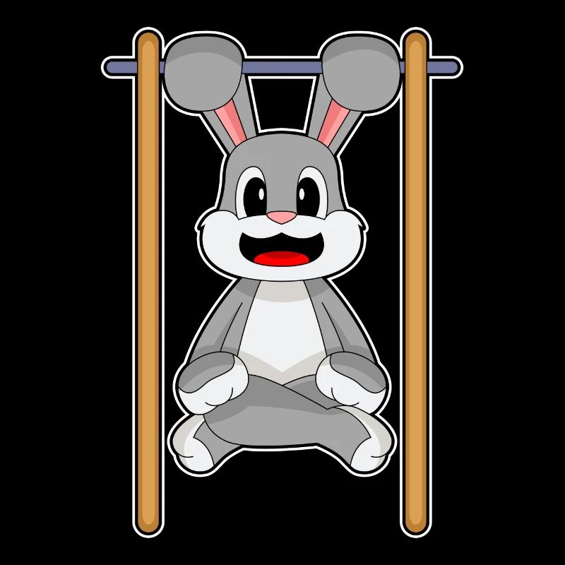Bunny Bodybuilder Tractions Musculation