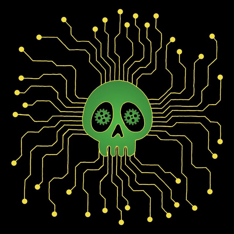 Microprocessor skull