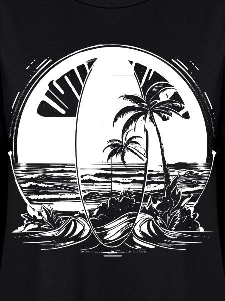 Illustration de surf