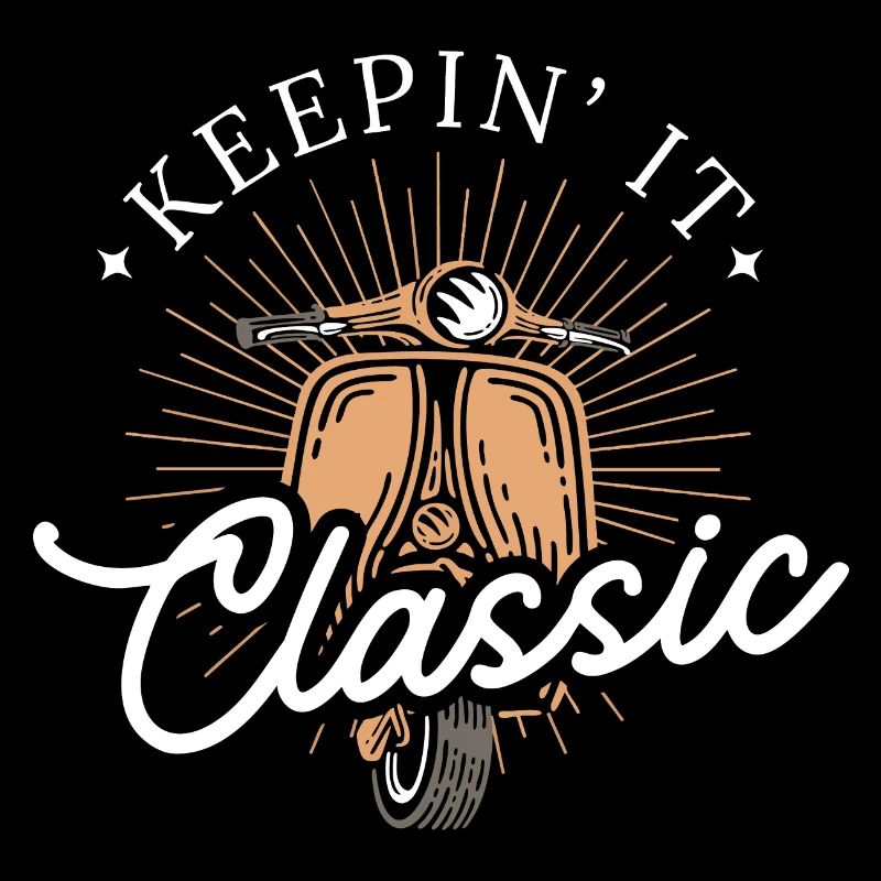 Keepin' It Classic - Scooter rétro