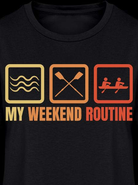 Ruderer Wochenendroutine