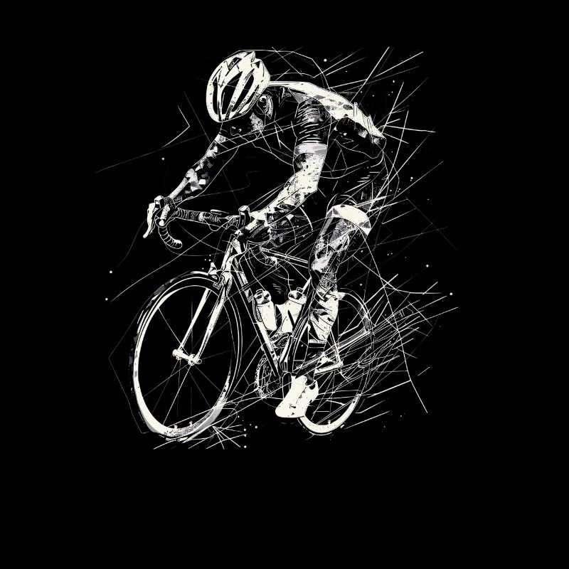 Radfahrer Zeichnung