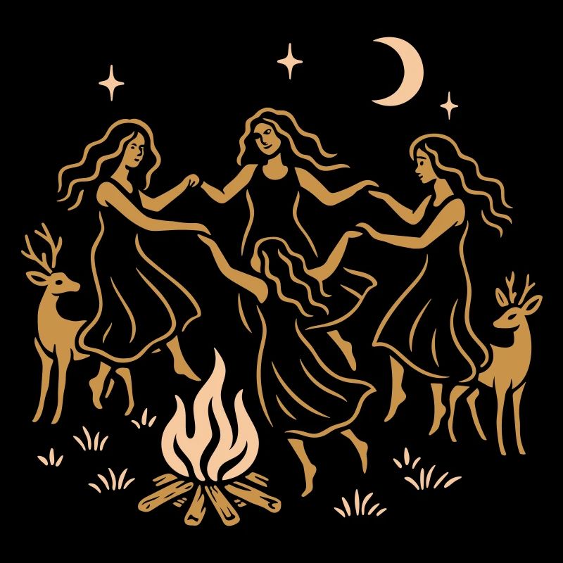 Witchy Summer - Midsummer Dance Around the Fire