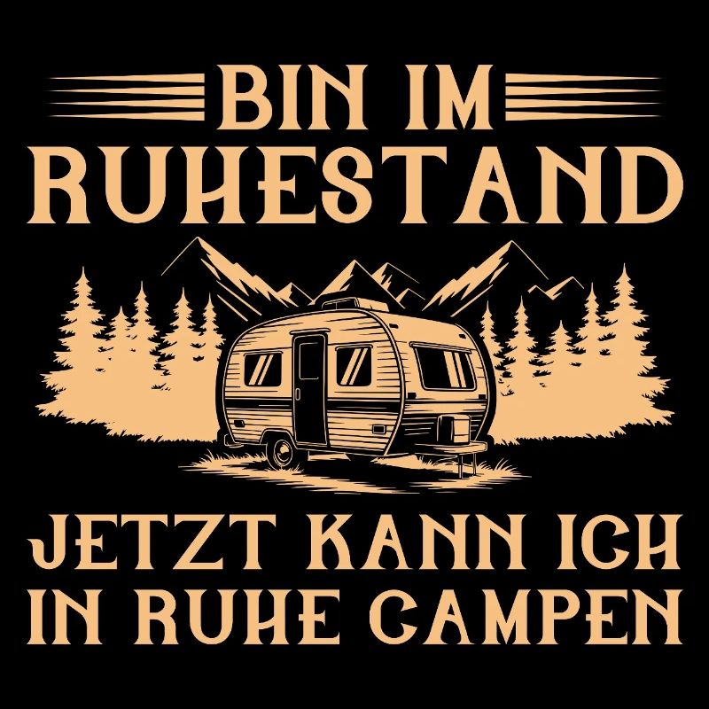 I am retired - caravan camping pensioner
