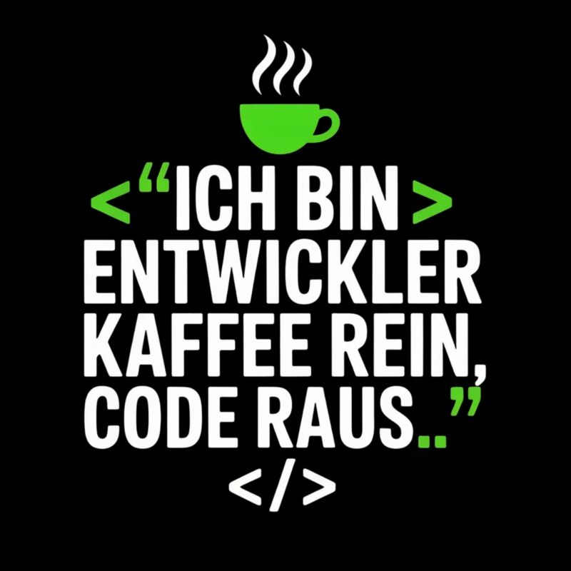 Developer Coffee Programming Saying
