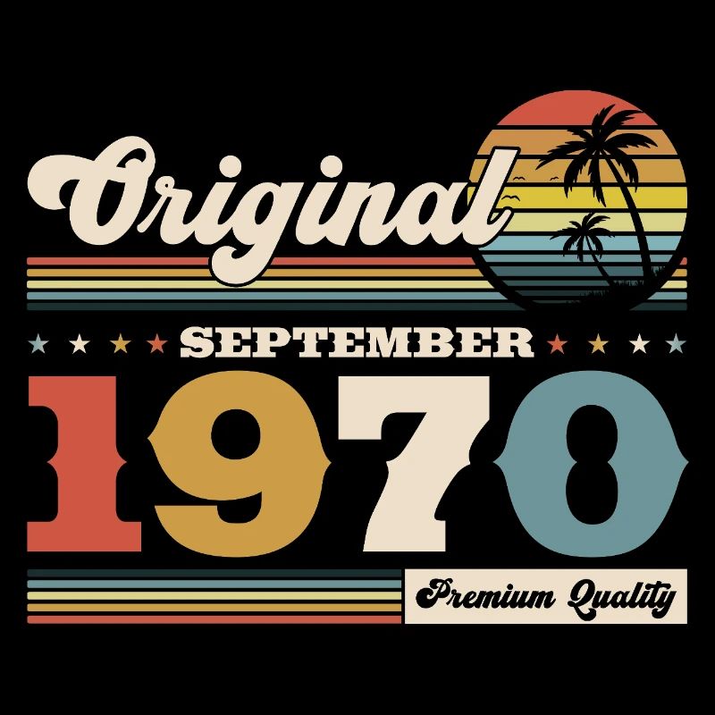 55e anniversaire Original septembre 1970