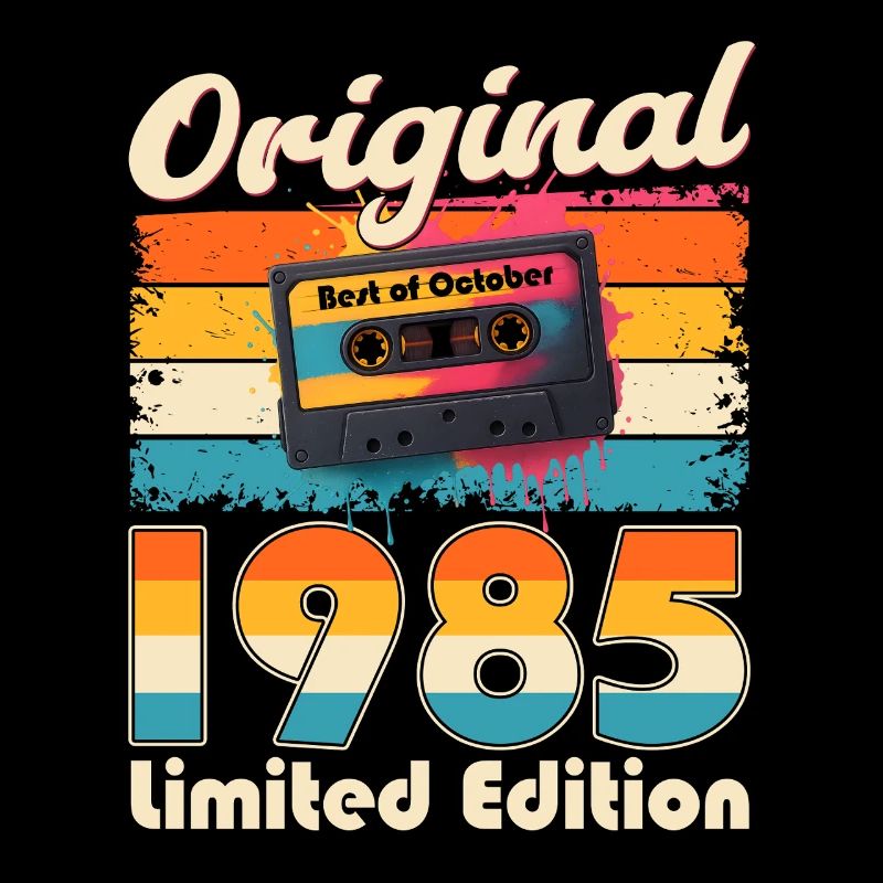 40th Birthday Cassette October Year 1985
