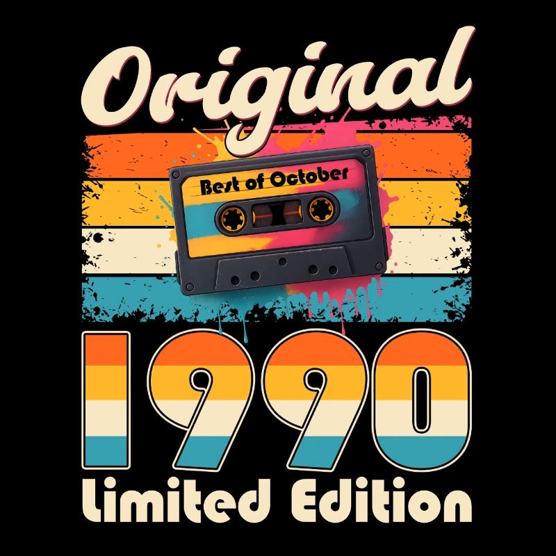 35th Birthday Cassette October Year 1990