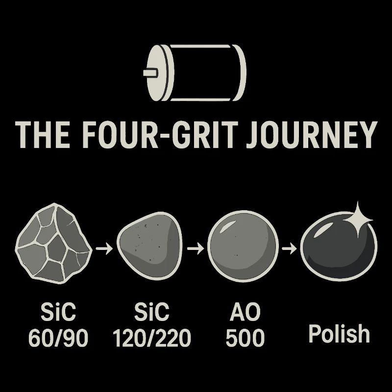 The four-step grinding process