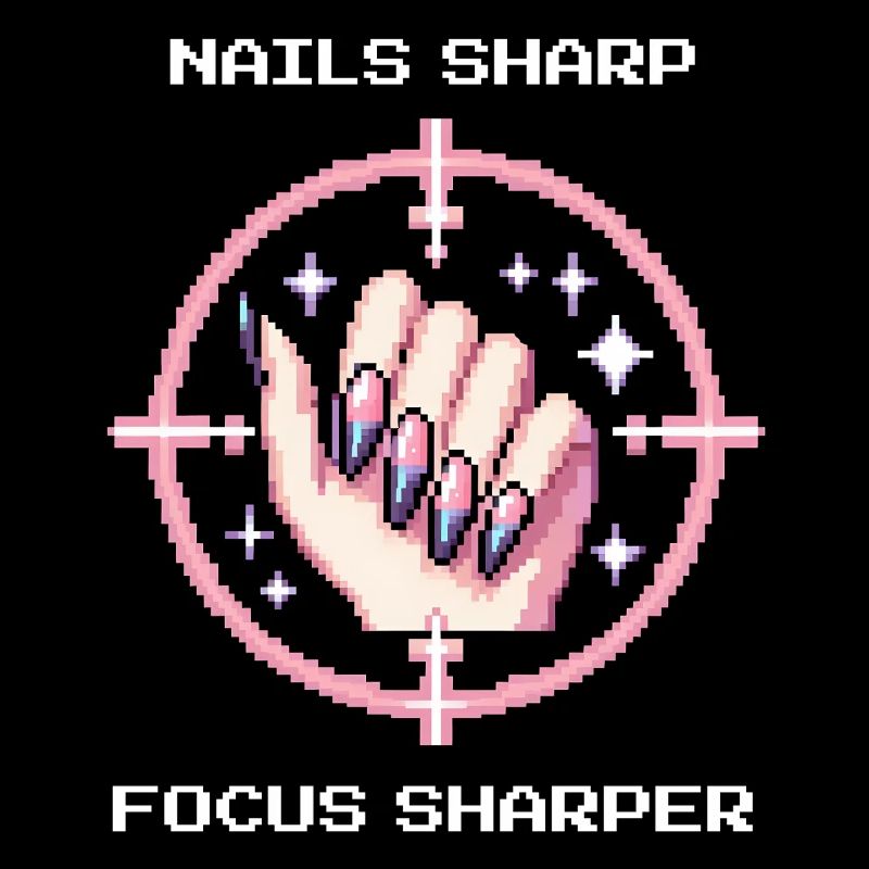 Sharp nails, even sharper focus | Girly Edge