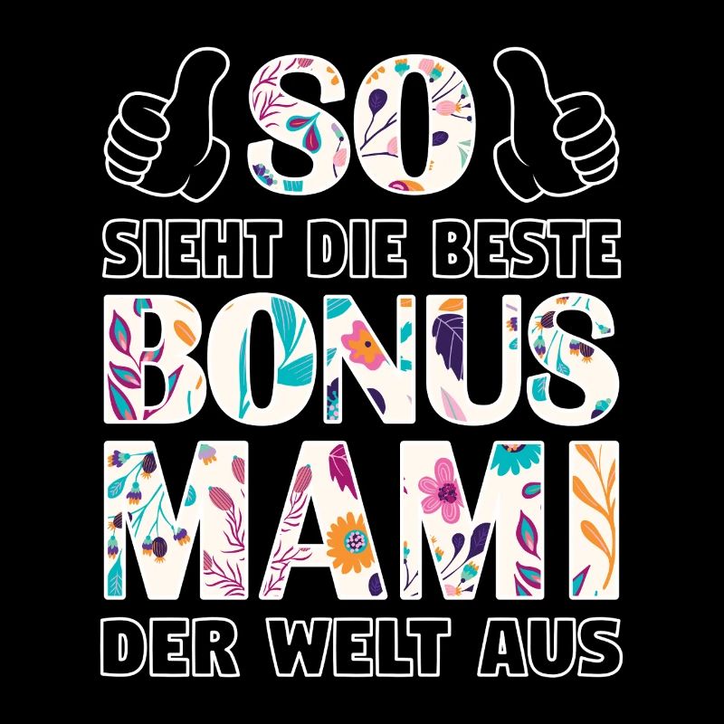 Bonus Mami Mama beste Mutter Muttertag Geschenk