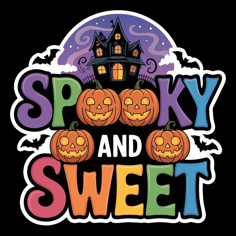 Halloween effrayant et doux