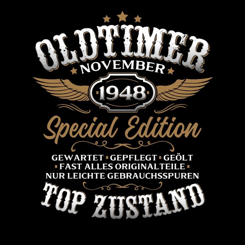 77. Geburtstag Geschenk Oldtimer November 1948