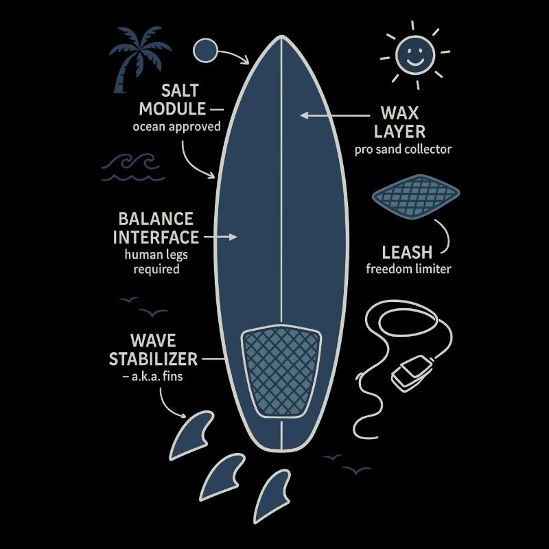 Plan de planche de surf