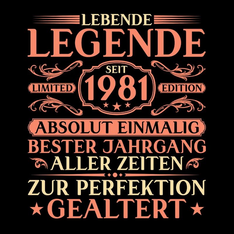 45. Geburtstag Absolut Einmalig seit 1981