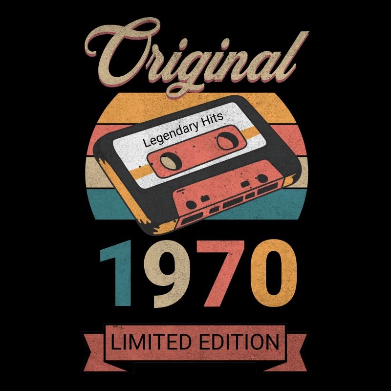 Original 1970 Limited Edition Geburtstag Geschenk