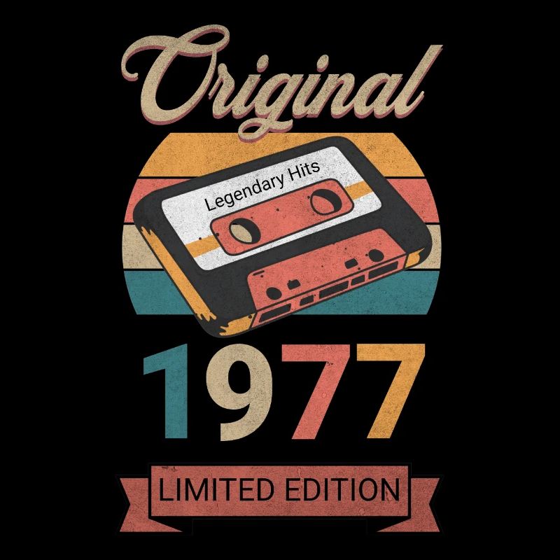 Original 1977 Limited Edition Geburtstag Geschenk