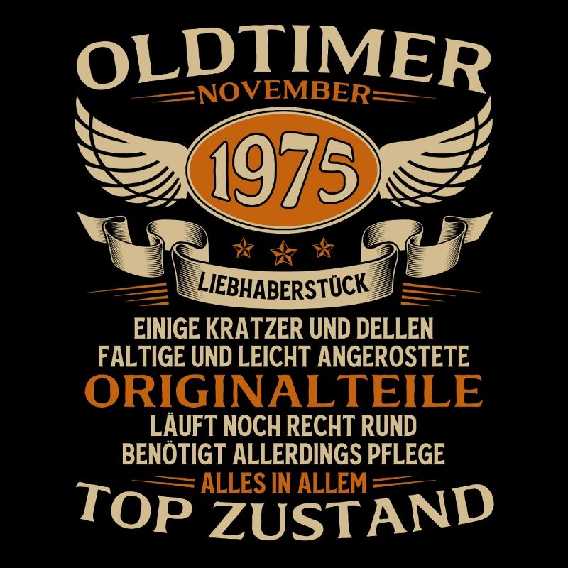 50. Geburtstag Geschenk Oldtimer November 1975