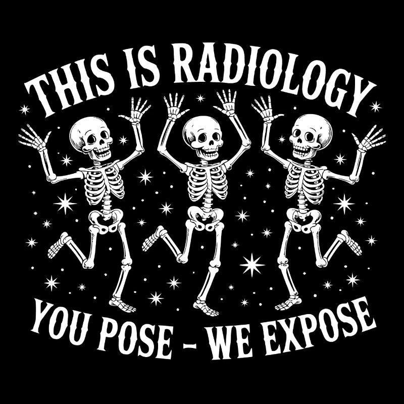 Radiology Skeletons Dance Design