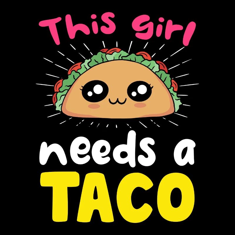 Dieses Mädchen braucht einen Taco