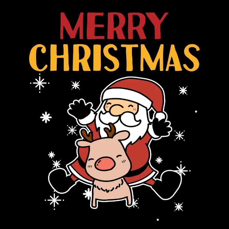 Frohe Weihnachten - Weihnachtsmann Geschenkidee