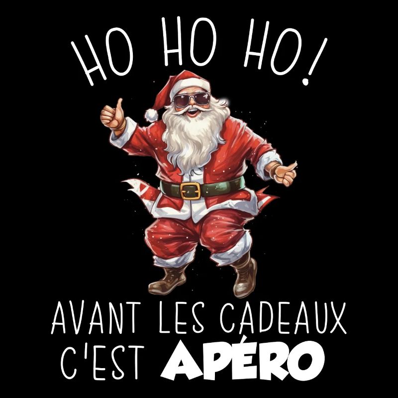 Hässlicher Pullover Weihnachtshumor Weihnachtsmann Aperitif Geschenk