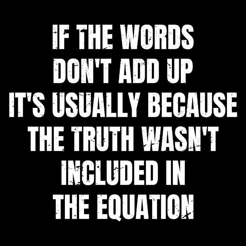 Si les mots ne collent pas, c’est généralement parce que