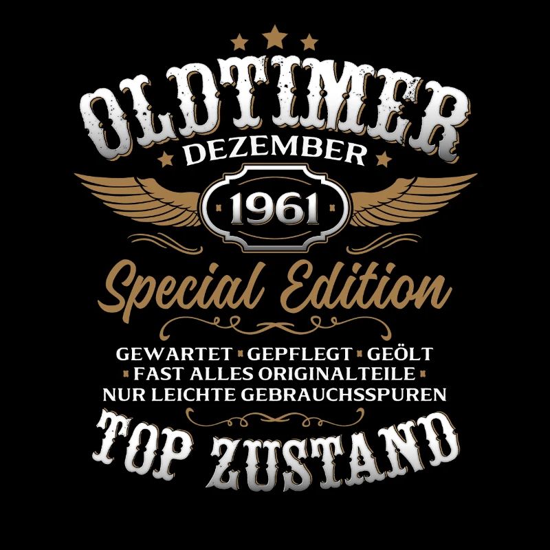 65. Geburtstag Geschenk Oldtimer Dezember 1961