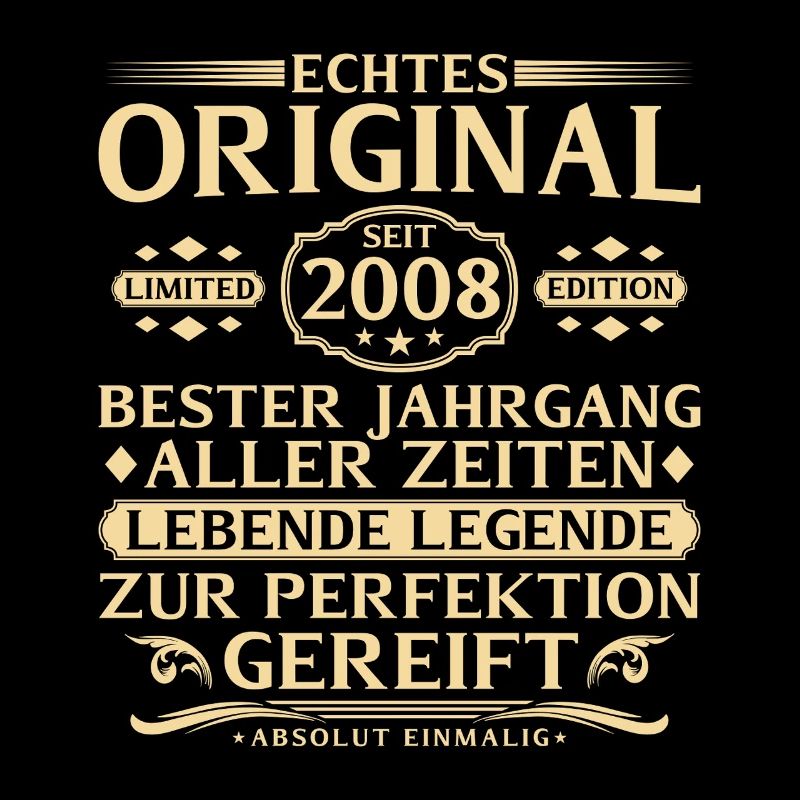 18. Geburtstag Echtes Original seit 2008