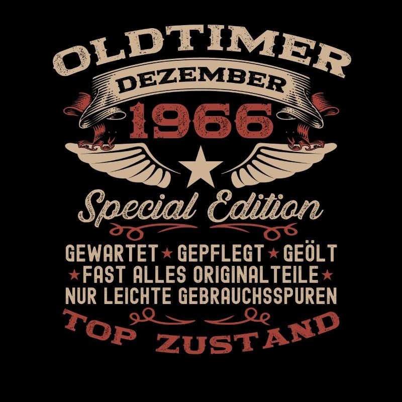 59. Geburtstag Geschenk Oldtimer Dezember 1966
